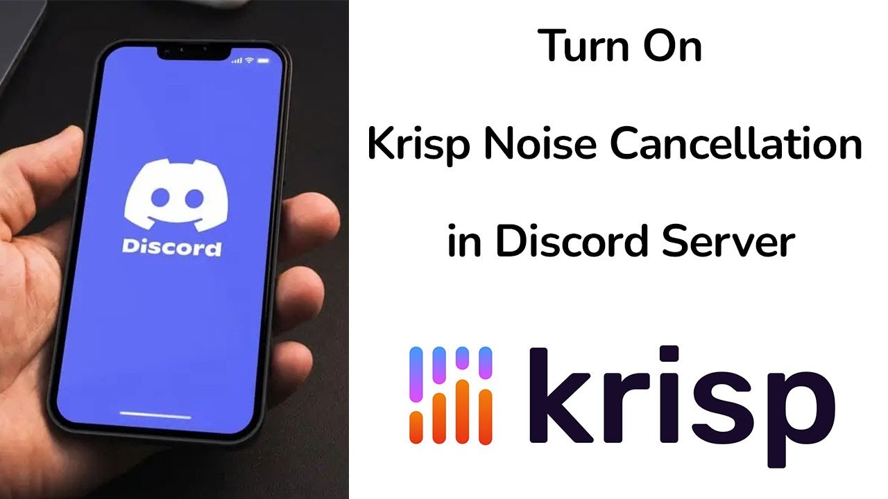 How to Turn on KRISP Noise Suppression in Discord Voice Channel?
