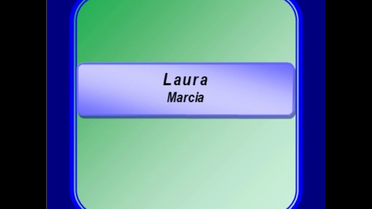 "Laura" - Marcia Brillante" - S. Caligaris