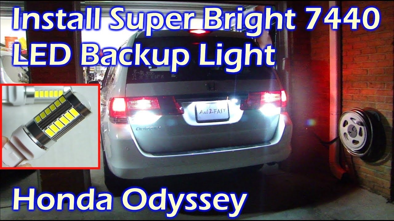 Install Super Bright 7440 Backup Light on Honda Odyssey | 2005-2010