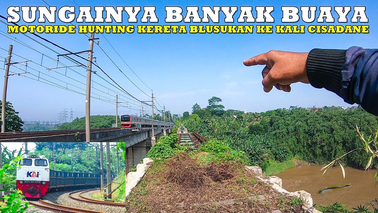 MOTORIDE Kejembatan Cisadane, Jalan Sempit, Berbatu, Tapi keretanya... wow.....