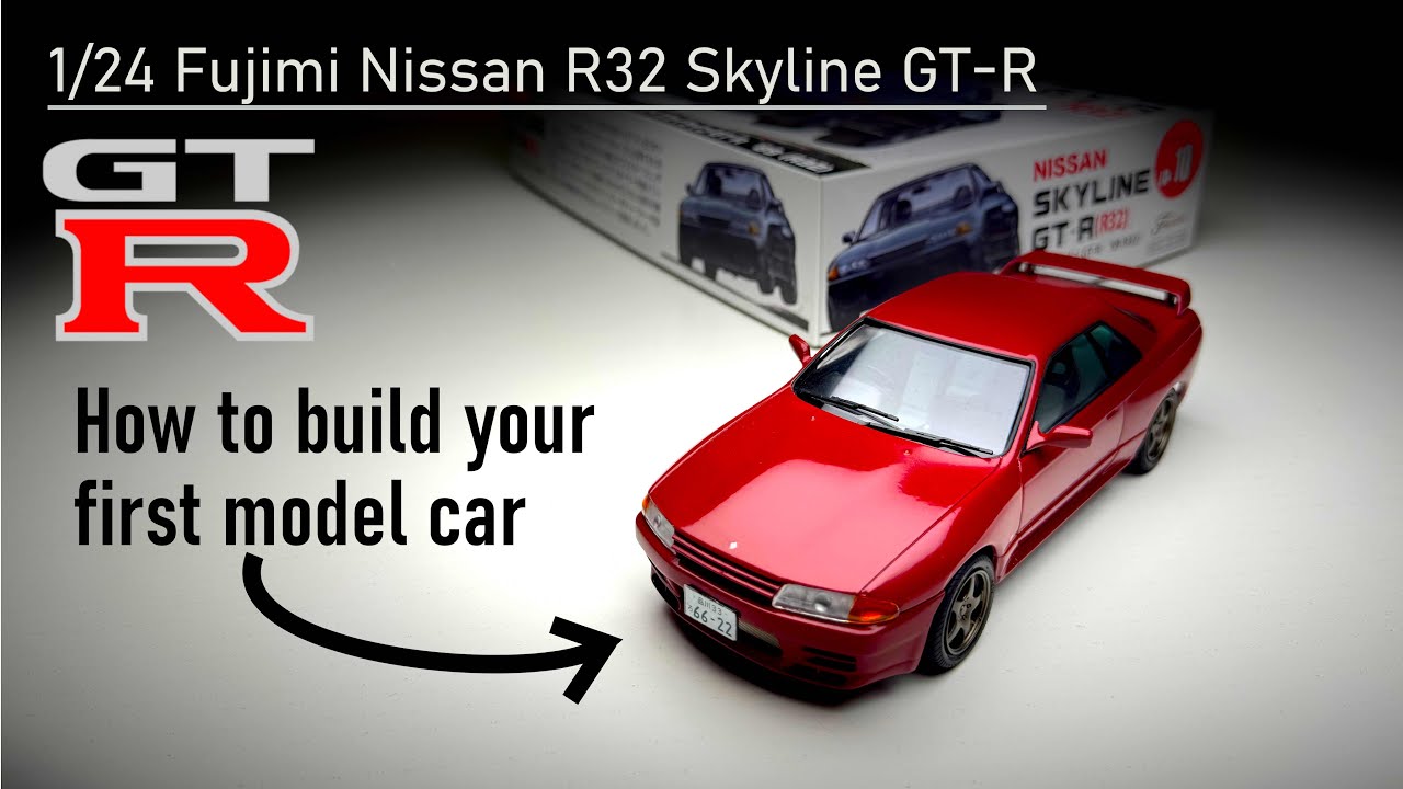 Nissan Skyline R32 GT-R | 1/24 | Fujimi | Step-by-step beginner's guide | The Skyline series extra