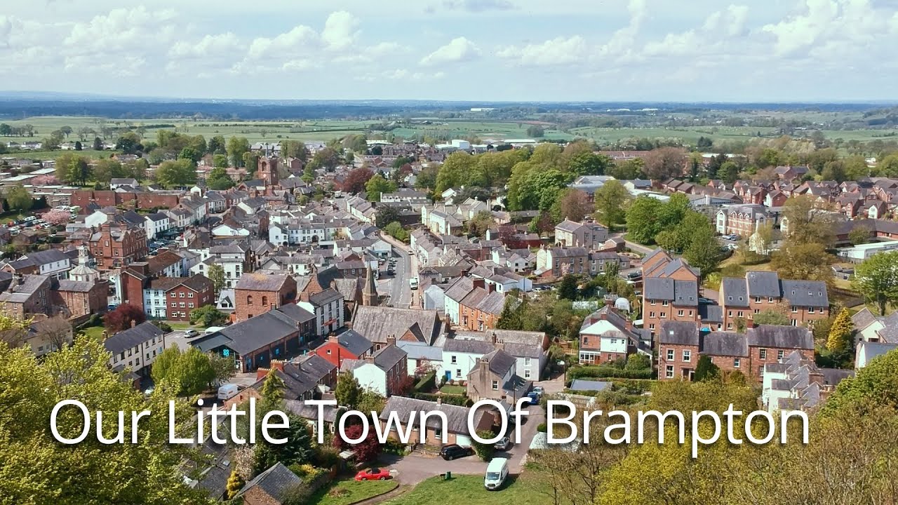 Our Little Town Of Brampton, Cumbria. Winged Heart Stained Glass