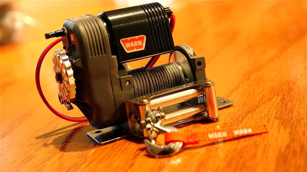RC ADVENTURES - UNBOXiNG a 50lb Dead Lift RC4WD 1/10 WARN 8274 WiNCH & 1.9 Genius Tires Overview