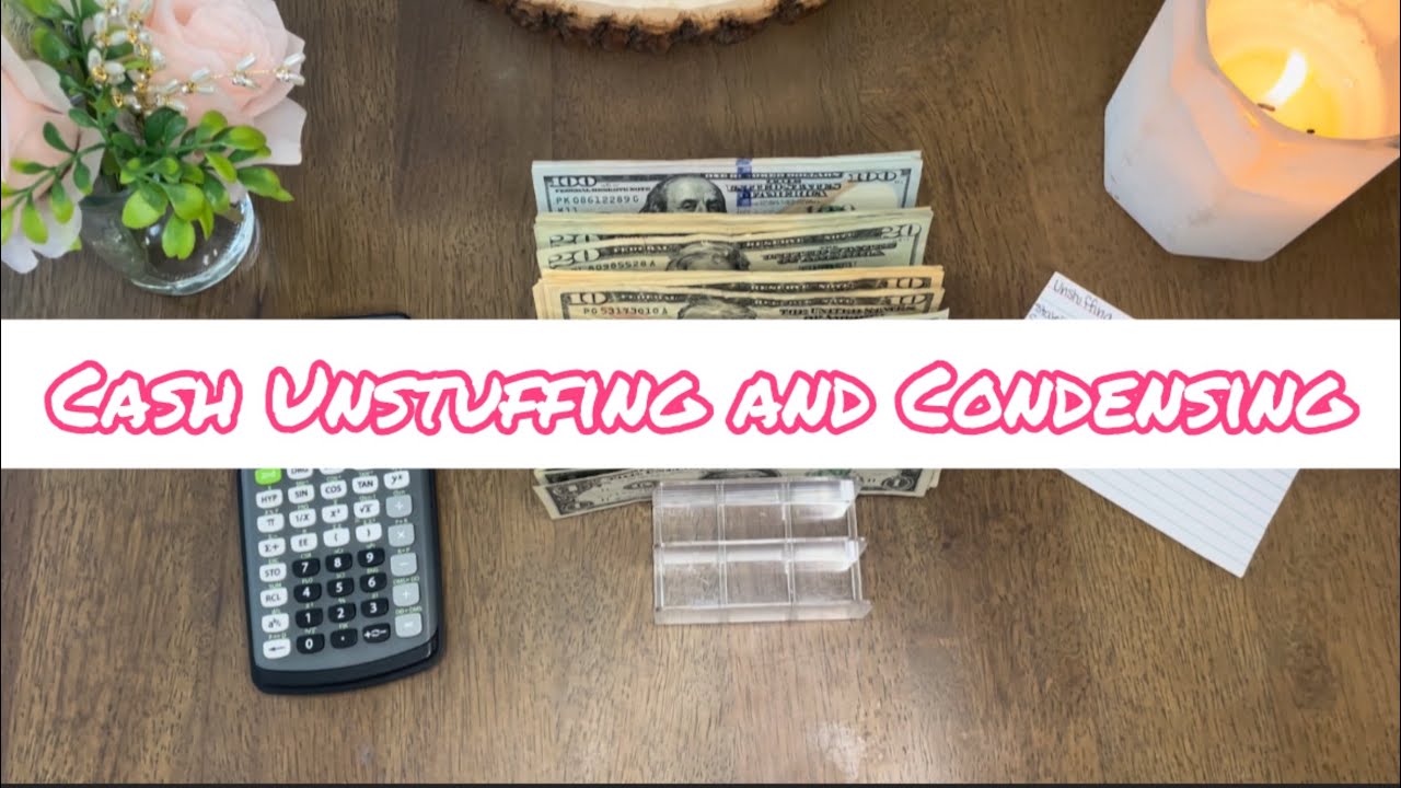February #1 Cash Unstuffing and Small Condensing | 🌸 $960 Back to the Bank 🌸 | New Binders! 