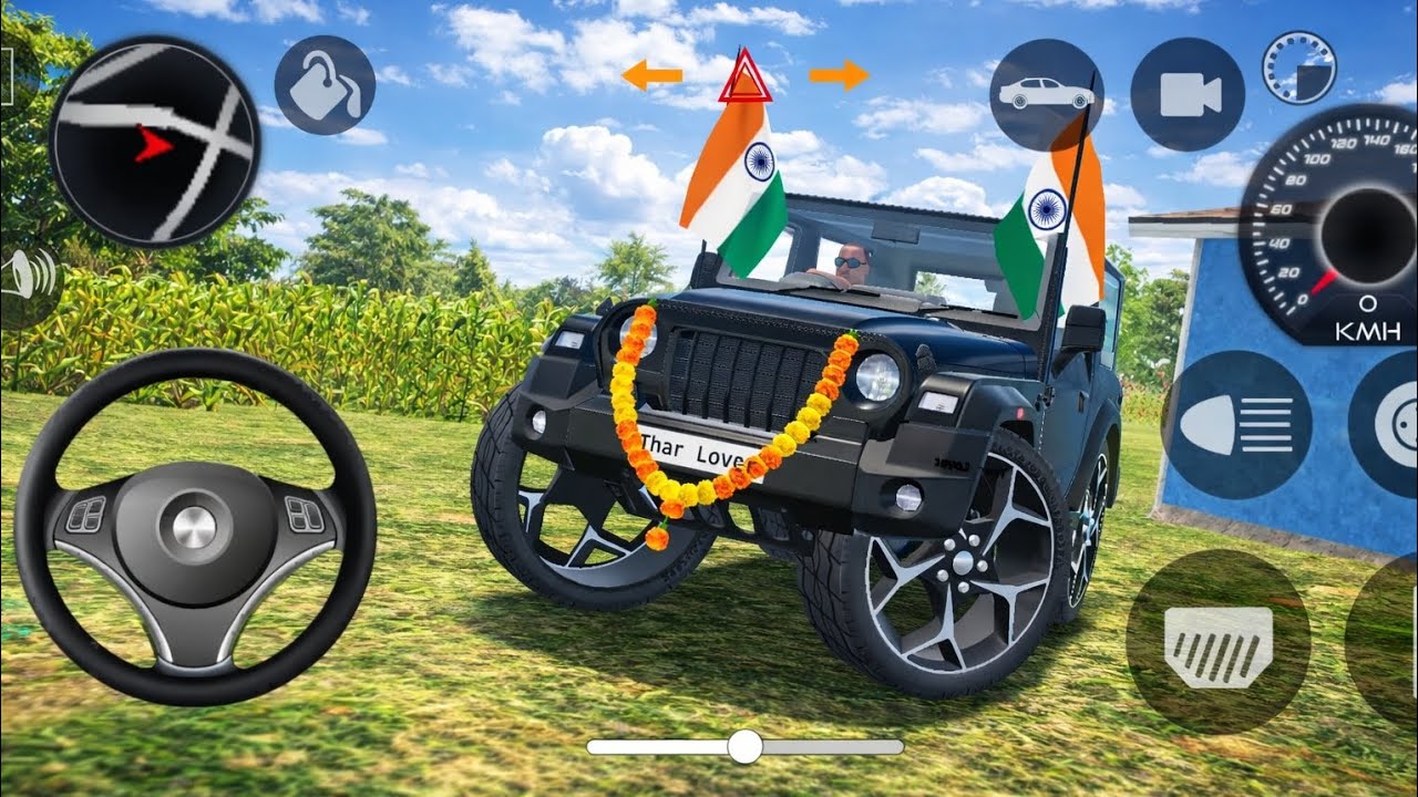 Modified Mahindra Thar Car Games: Indian Cars (Gadi Wala Game) - Car Game Android Gameplay 2026
