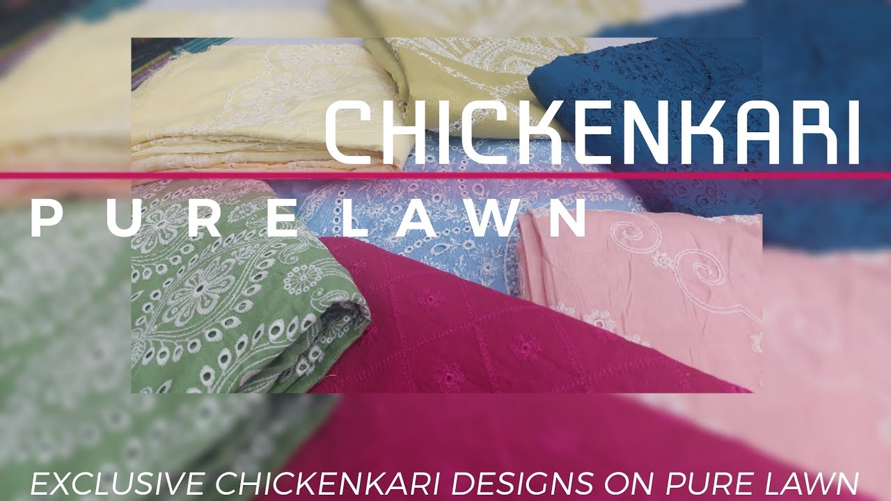 Exclusive Chickenkari Pure Lawn Dresses|Pakistani Dresses Bareeze | Handpicked Designs by Zarukee