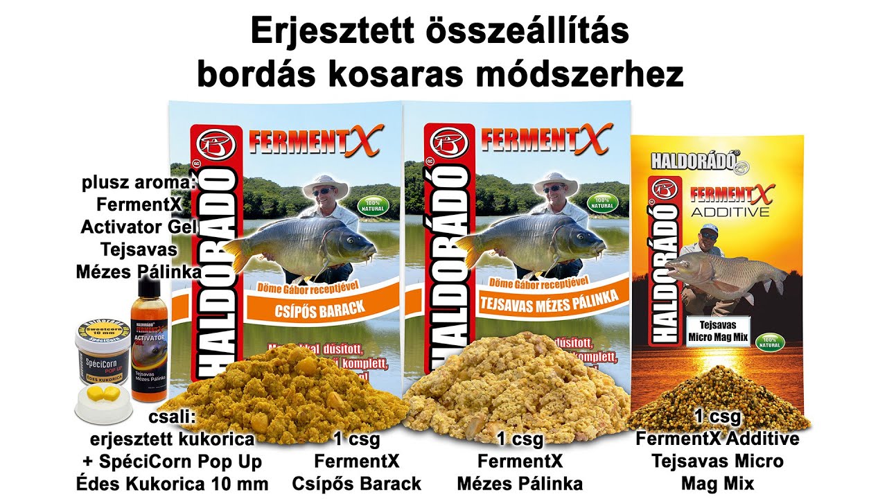 Ny&aacute;ri fog&oacute;s receptek felmelegedett vizekre 2024 - 6. r&eacute;sz Erjesztett mix bord&aacute;s kosaras m&oacute;dszerhez