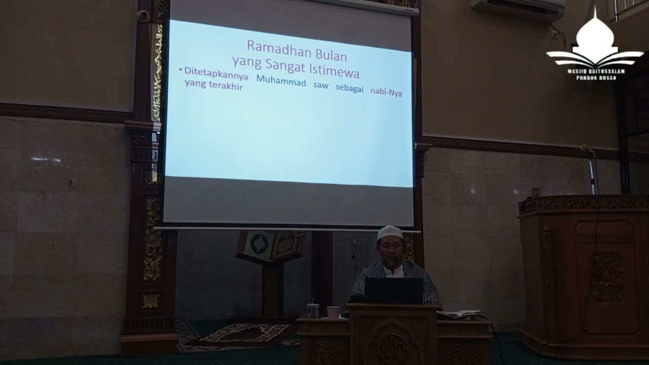 Tarhib Ramadhan  -  Ustadz Dr. Ahmad Junaidi, Lc.,  MA.