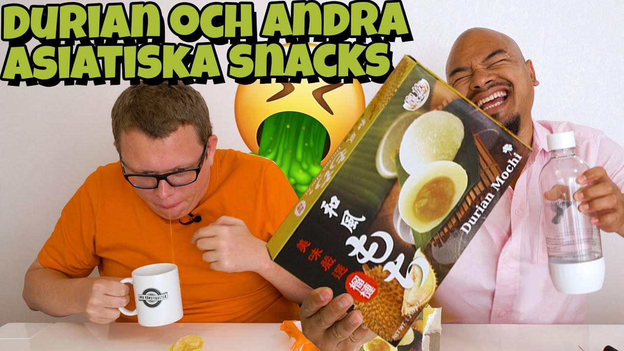 Durian igen! | Testar asiatiska snacks #3