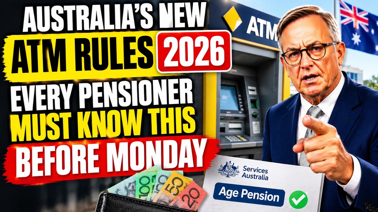 Australia's New ATM Rules 2026: Every Pensioner Must Know This Before Monday