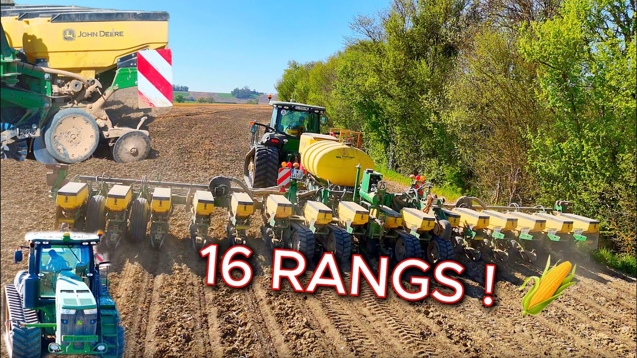 😱 16 RANGS pour ce SEMOIR &agrave; MA&Iuml;S 🌽 // ENSEMBLES UNIQUES en FRANCE 🇫🇷