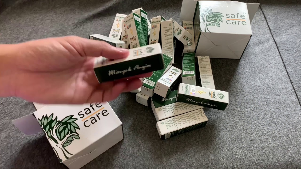 Unboxing Safecare Minyak Angin Medicated Oil #safecare #minyakangin #medicatedoil #unboxing #shopee