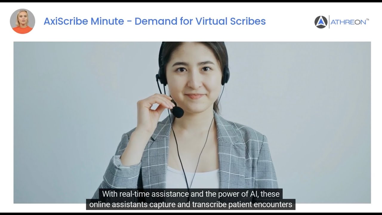 Virtual Medical Scribes Are In Demand | Athreon
