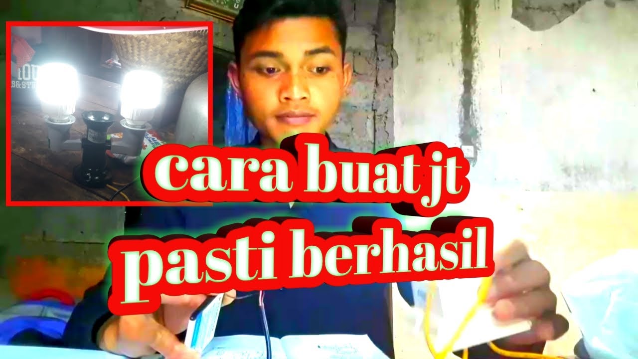 cara membuat jt pasti berhasil lengkap dengan penjelasanya