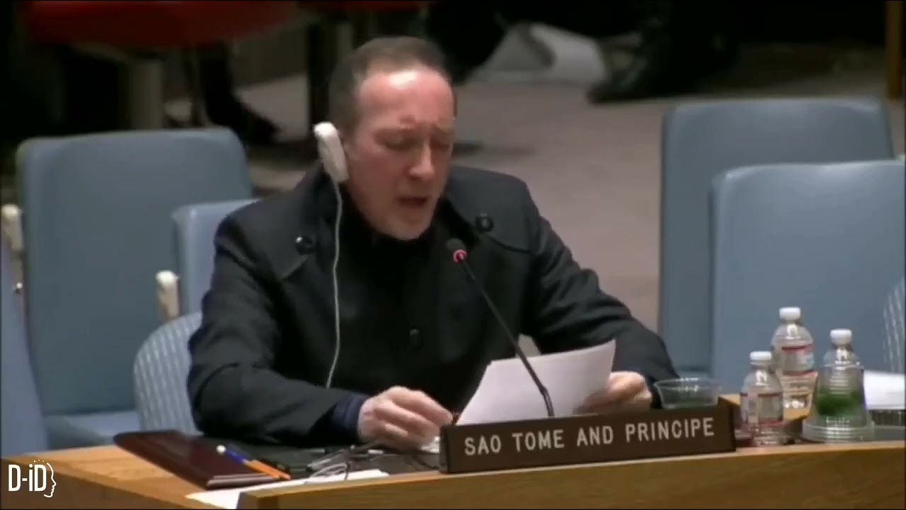 ONU, Amb Angelo Antonio Toriello discourse au CS sur là Guerre.(AI traduction originale en français)