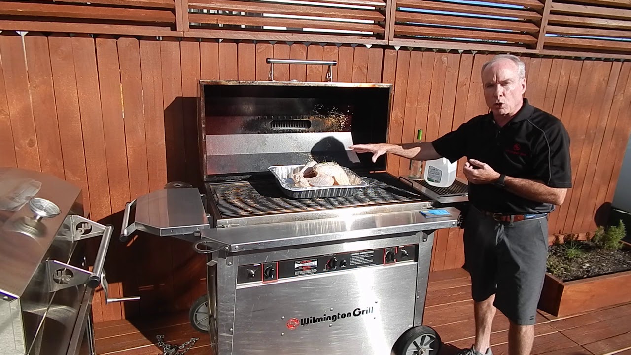 Cooking a Turkey on a Wilmington Grill