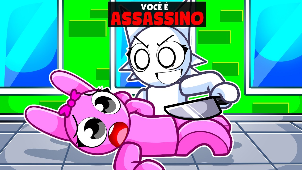 Wenda ATACOU a Pinki dos Sprunki no Murder Mistery