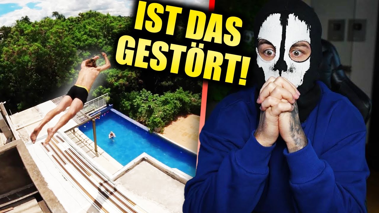 7 METER SPRUNG in FLACHEN POOL! 🤯