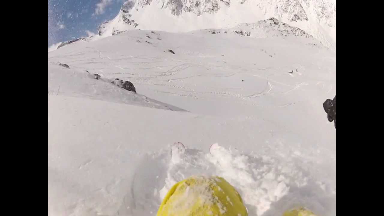 Un peu de ski et  de gopro le 16 Janvril 2012 dans