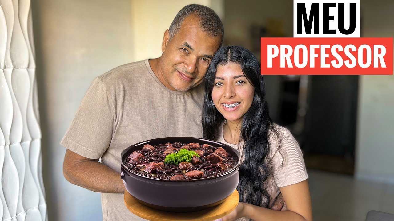 HOJE TIVE UMA AULA COM MEU PAI | ￼COMO FAZER FEIJOADA - A MELHOR RABANADA FÁCIL E RÁPIDO.