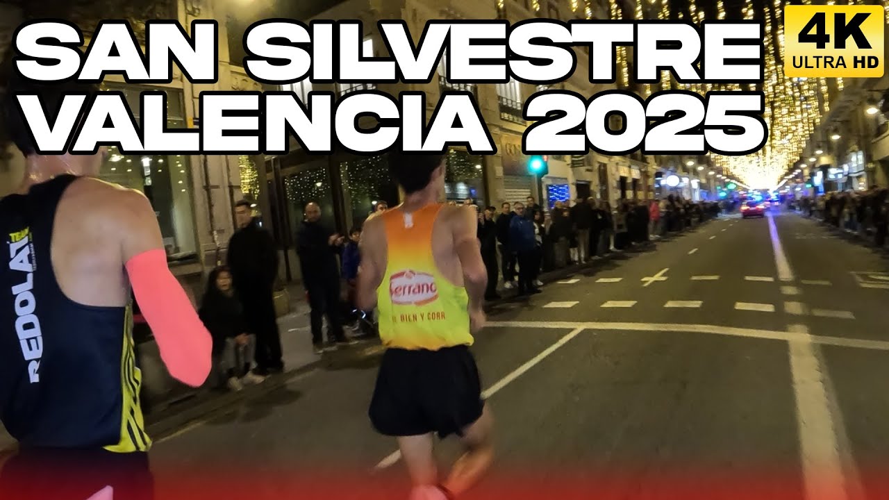 🏆 CLASIFICACIÓN SAN SILVESTRE VALENCIA 2025 DESDE DENTRO DEL RECORRIDO