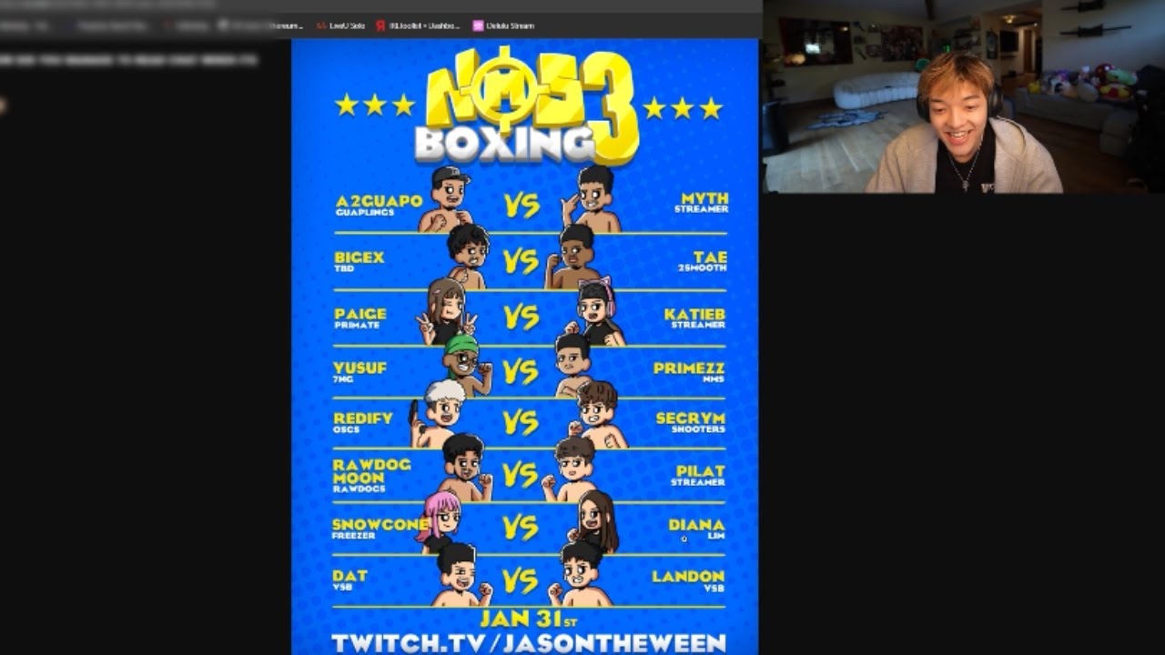 Джейсон раскрывает состав участников NMS Boxing 3!