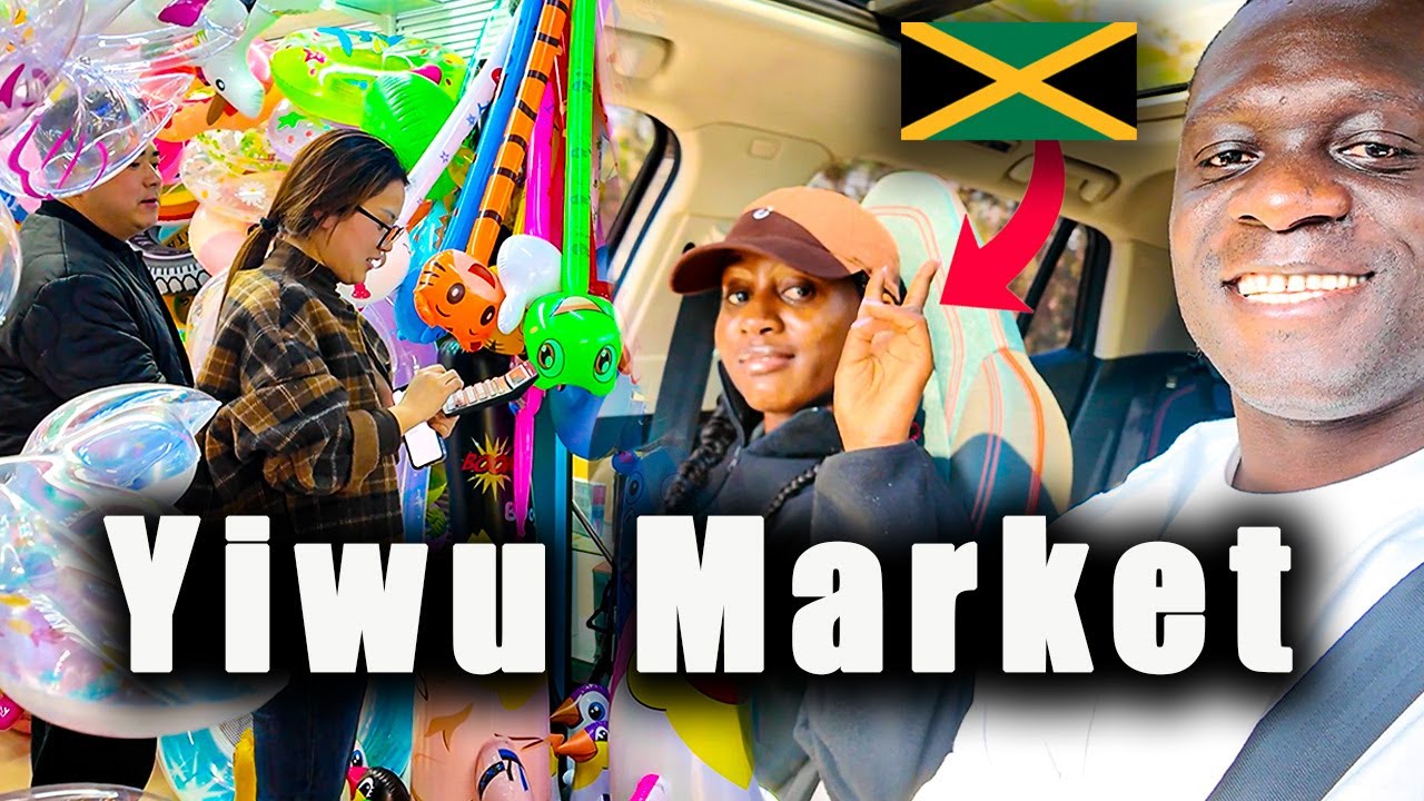 Taking our Jamaican client to Yiwu, the world's biggest wholesale market.