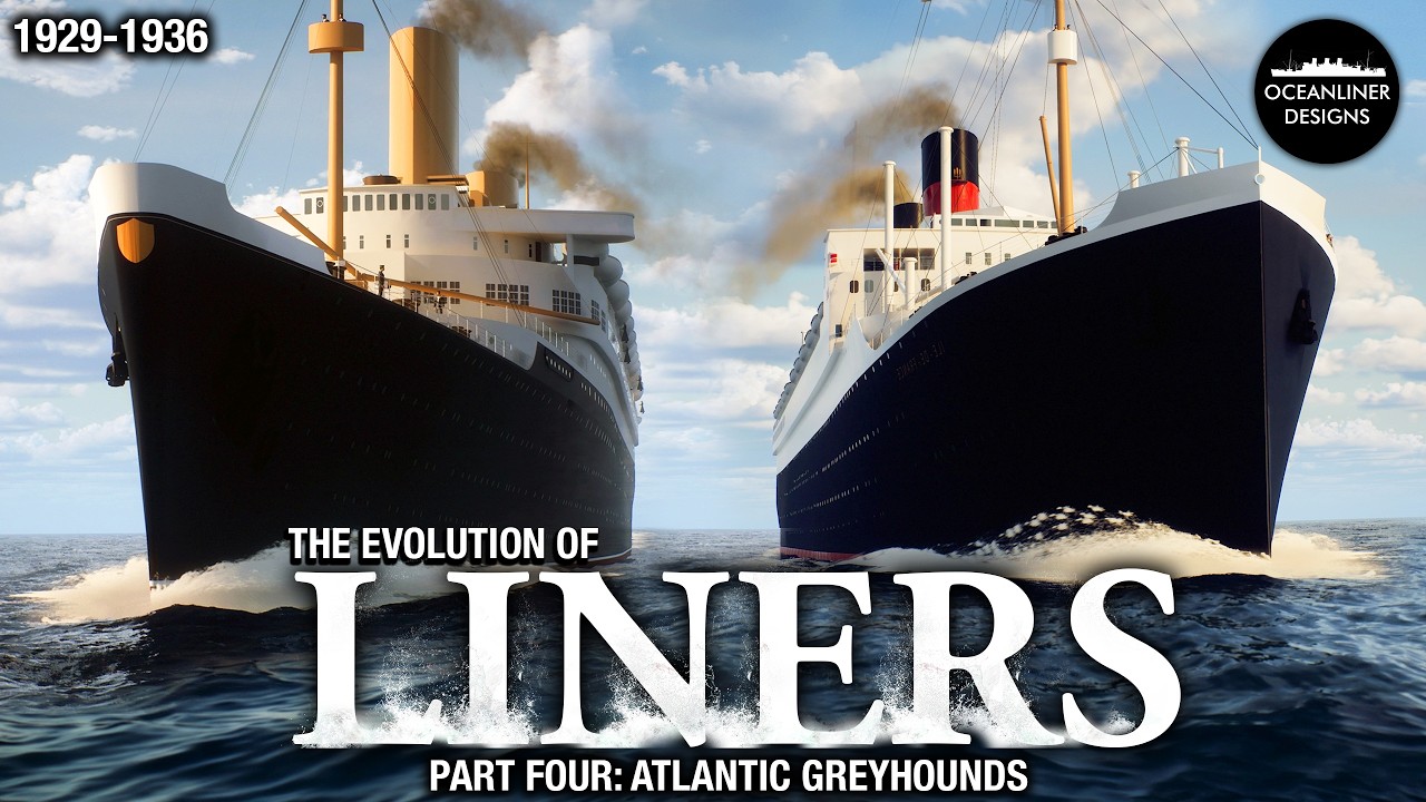 Atlantic Greyhounds: The Evolution of Ocean Liners | Documentary Part 4