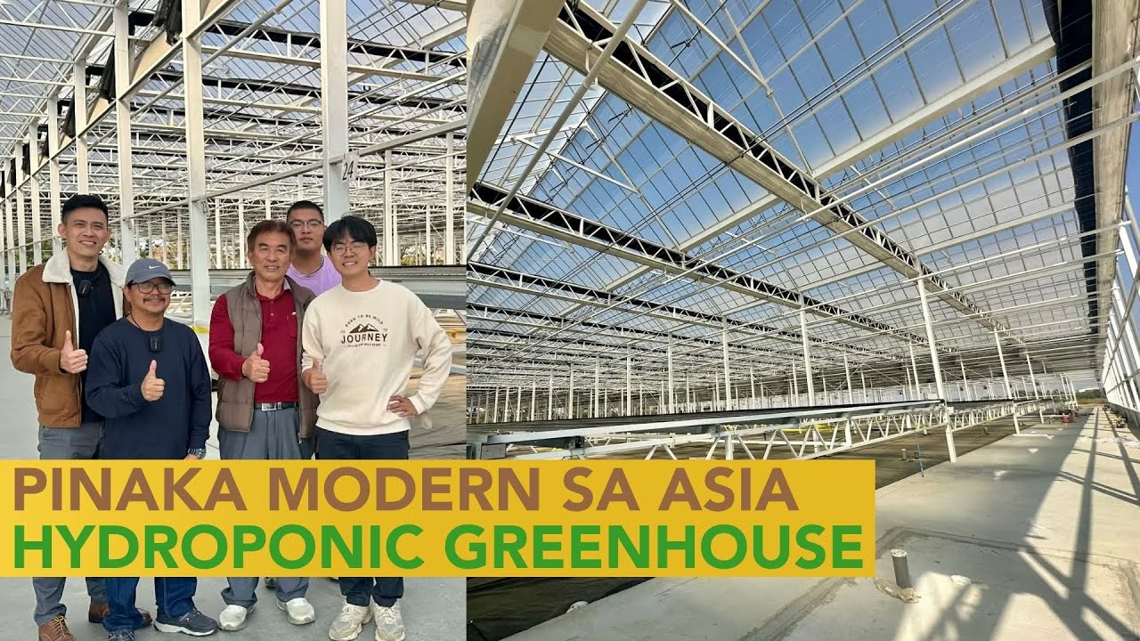 Pinaka Modern Hydroponic Greenhouse sa Taiwan or Probably in Asia Soon Operational na!