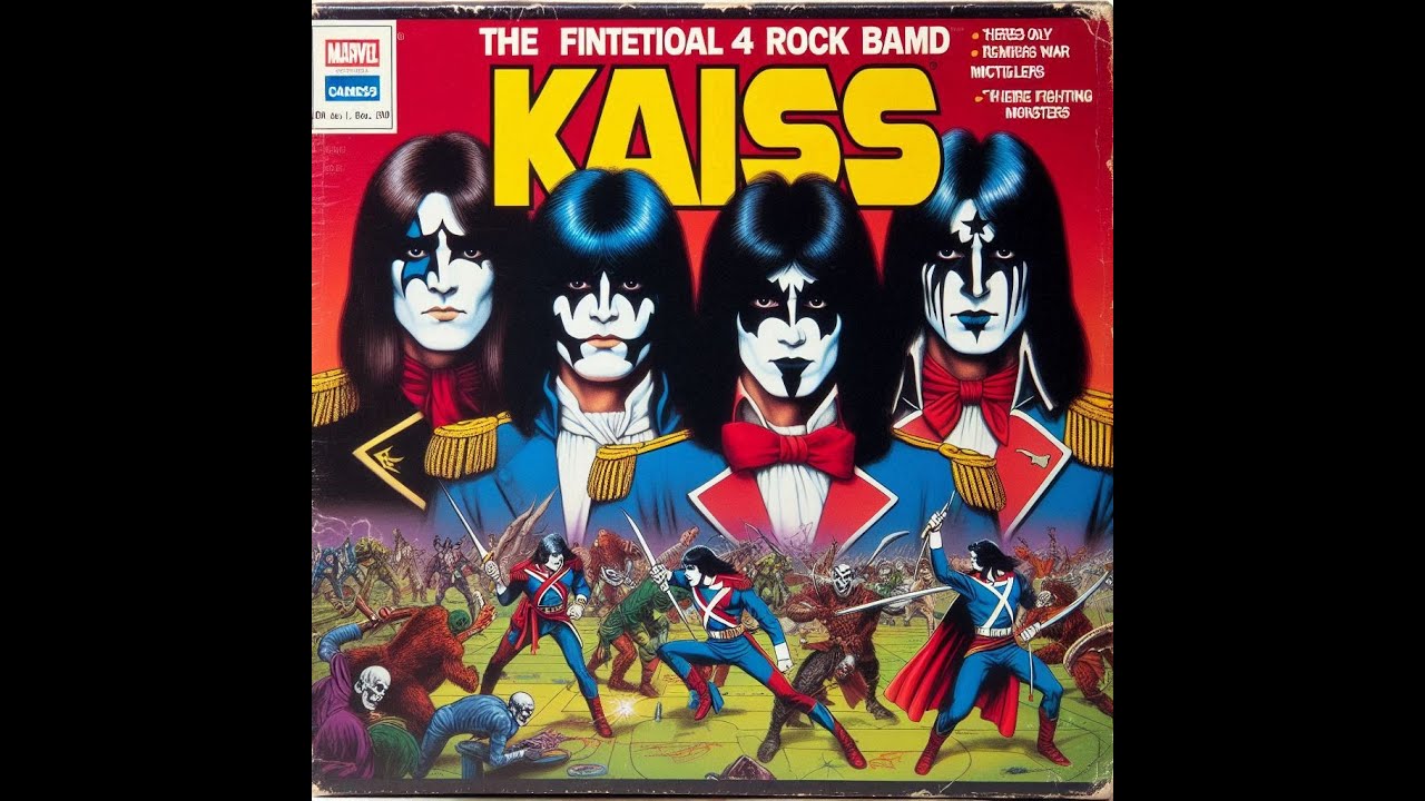 KAISS -  Born for Love (1978) [AI] a.i. tribute to KISS
