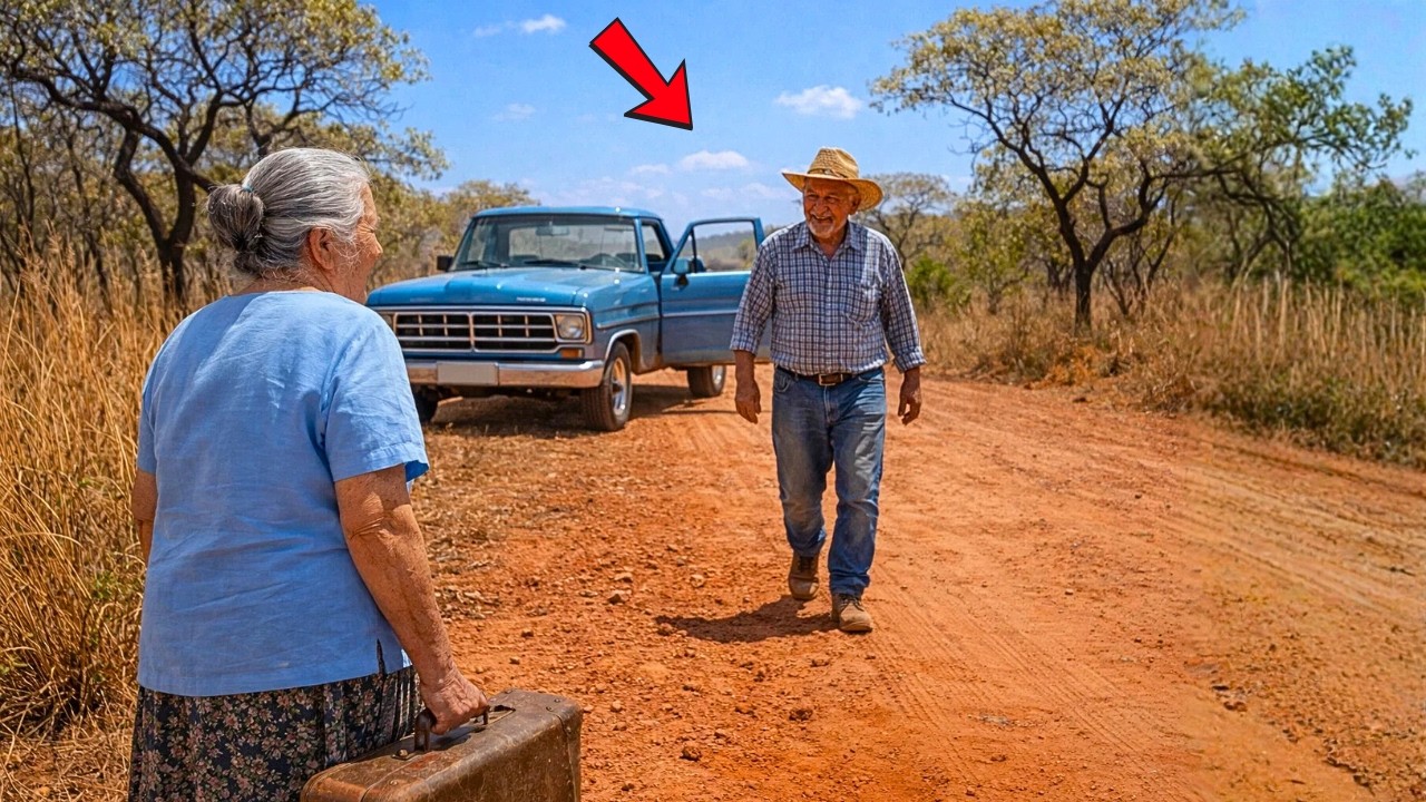 IDOSA ABANDONADA ENCONTRA FAZENDEIRO IDOSO APOSENTADO EM ESTRADA DESERTA, E O QUE ACONTECE DEPOIS...