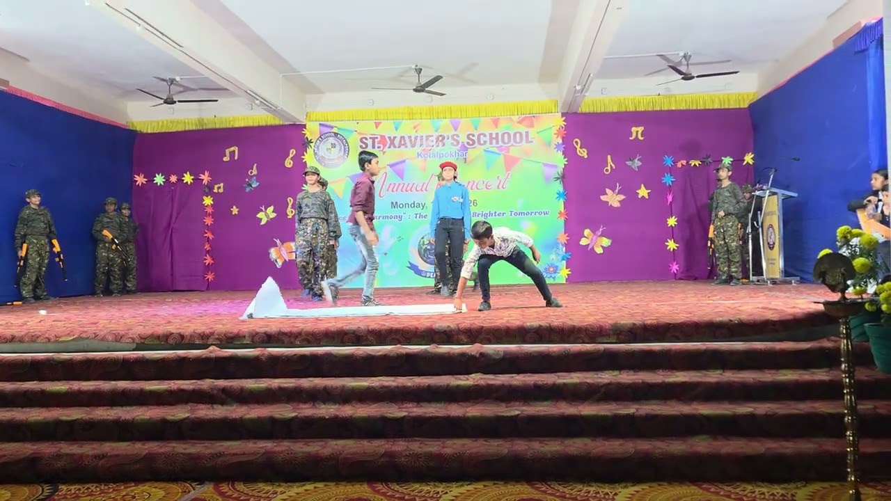 Operation Sindoor Annual Concert ST.XAVIER'S SCHOOL KOTALPOKHAR 