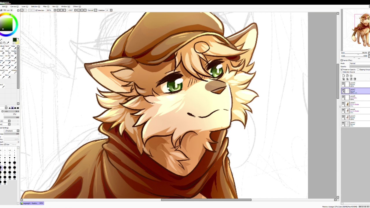 Autumn Leaves - Speedpaint