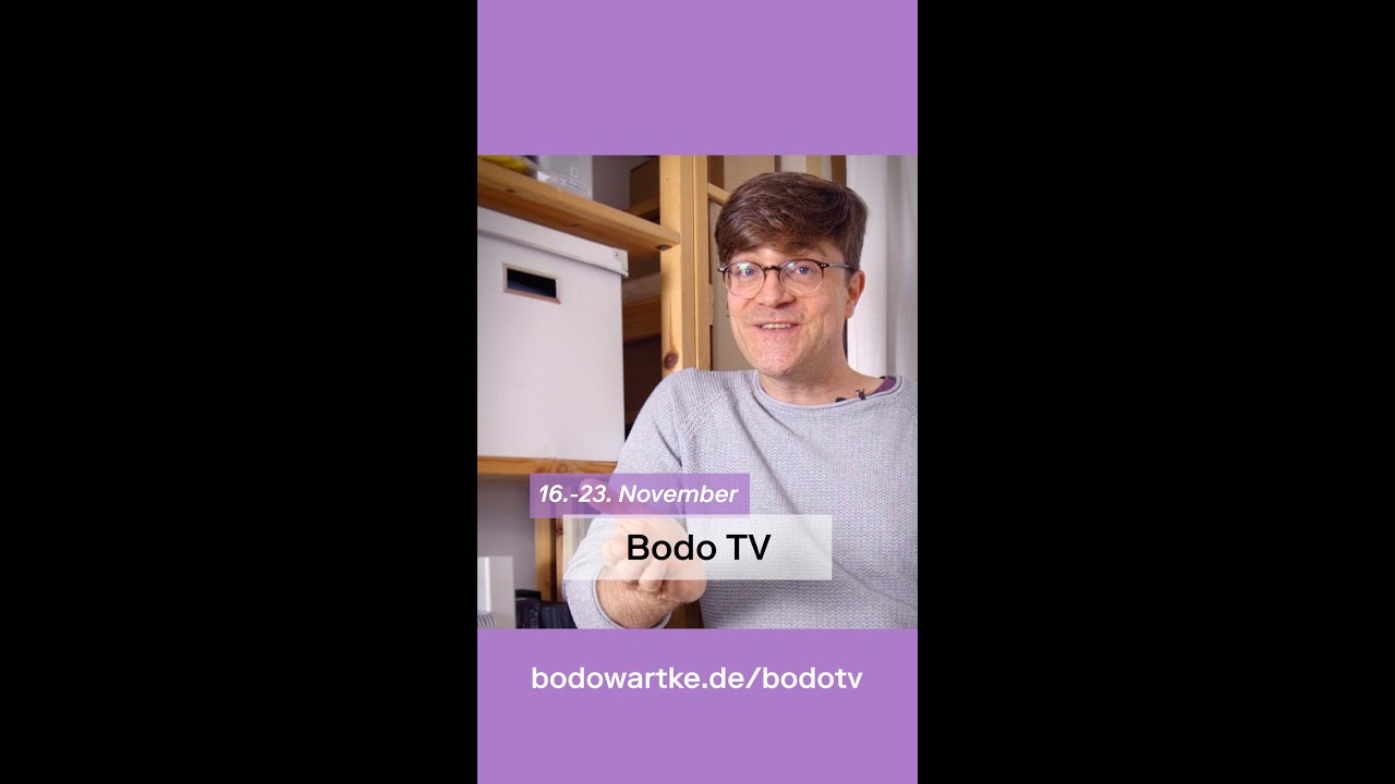 Bodo TV - Mittwoch, 16.11.