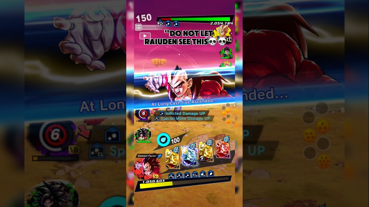 ZENKAI 5 SSJ4 VEGETA COOOKS!! #dbl #dragonballlegends #dblegends