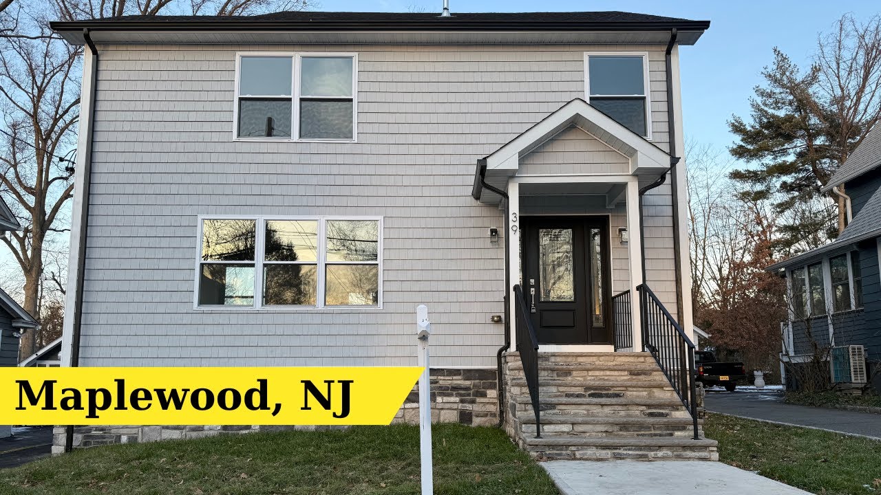 Inside Move-In Ready! Fully Updated Maplewood, NJ Home Near NYC Train | (For Sale 2025)