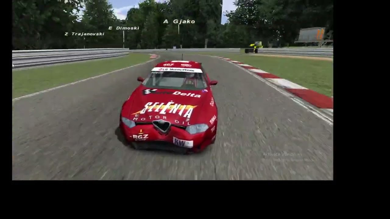 ETC 2003 ALFA 156-BRANDS HATCH -GJAKO RECING TEAM -ALEKSANDAR GJAKO-TRKA 2