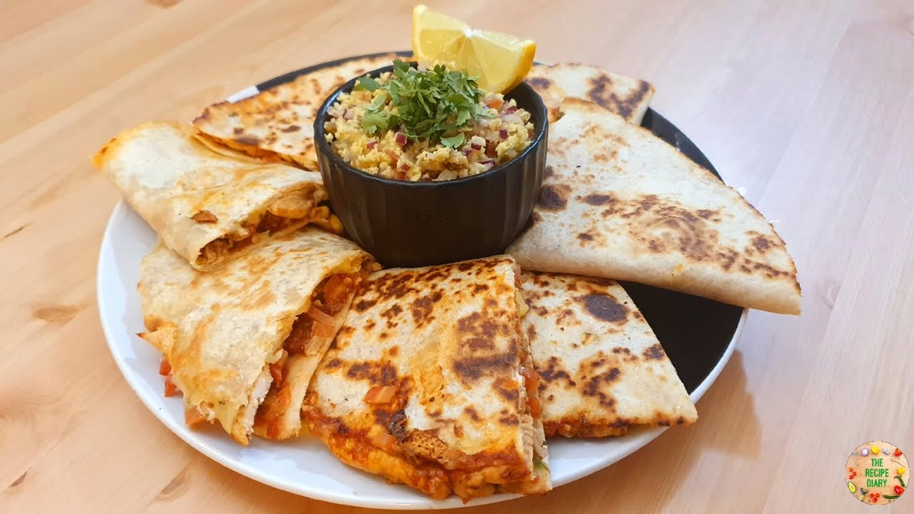 GLUTEN-FREE CHICKEN QUESADILLAS | Homemade Pico de Gallo Salsa
