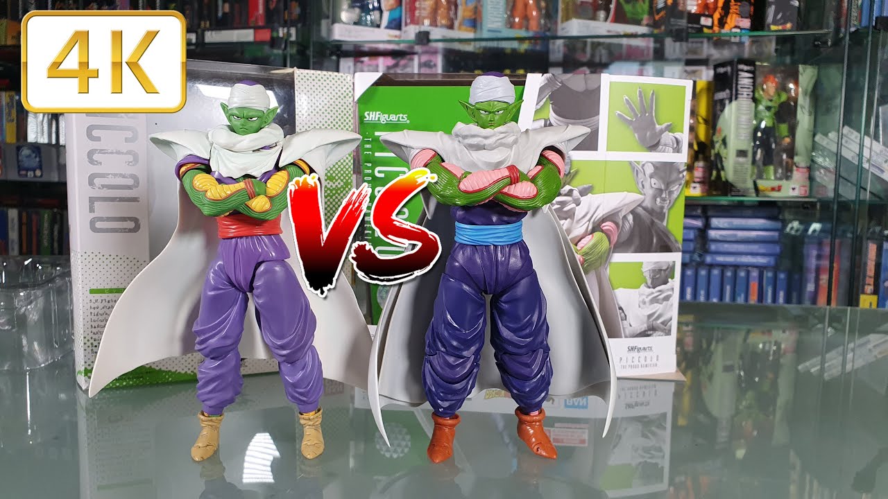 S.H. Figuarts Dragon Ball Z Piccolo 2.0 VS 1.0