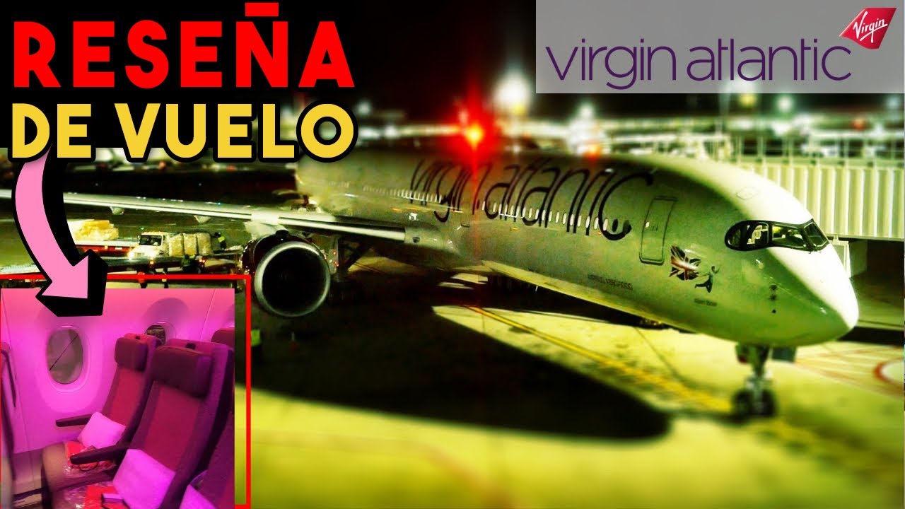 ¡Volando el A350-1000 de Virgin Atlantic... en CLASE TURISTA!(Location) JFK TERMINAL 4