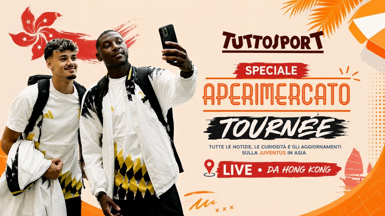 APERIMERCATO LIVE DA HONG KONG ||  JUVE, 1&deg; ALLENAMENTO E ORA IL PORTIERE || -20 ALLA SERIE A