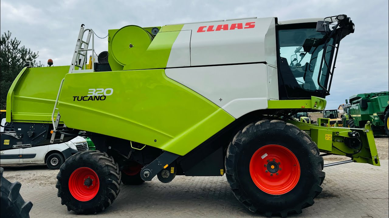 Claas Tucano 320, 2015 rok, heder VARIO 5,4 metra, prezentacja/review/for sale *PESTROL*