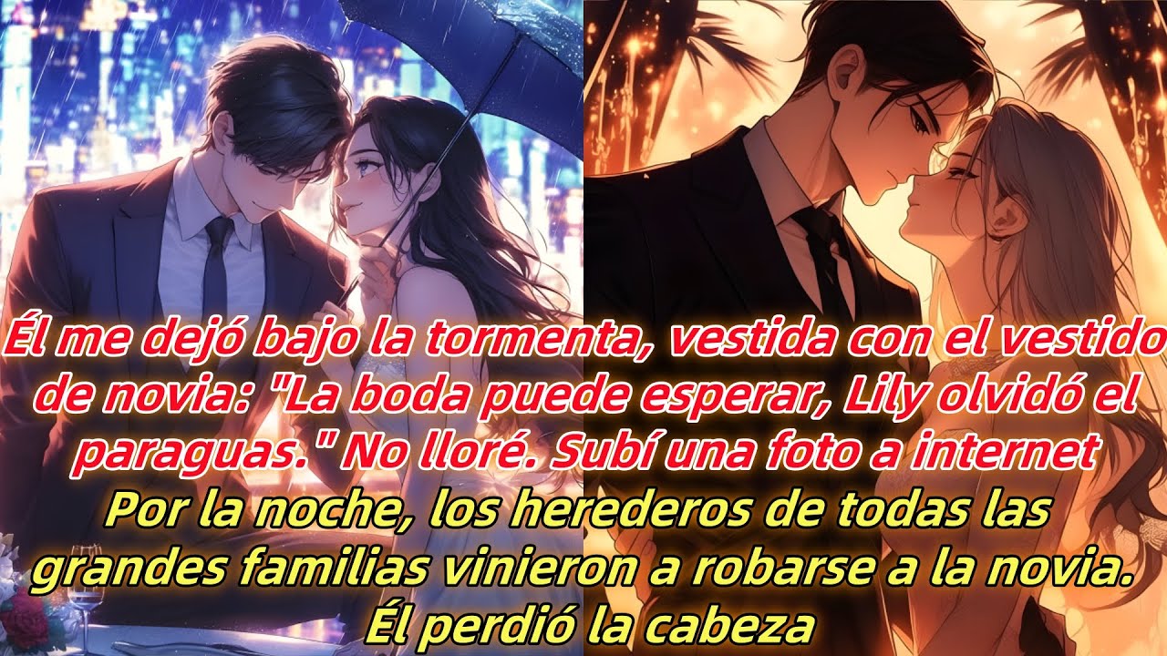 Él me dejó bajo la tormenta, vestida con el vestido de novia: 
