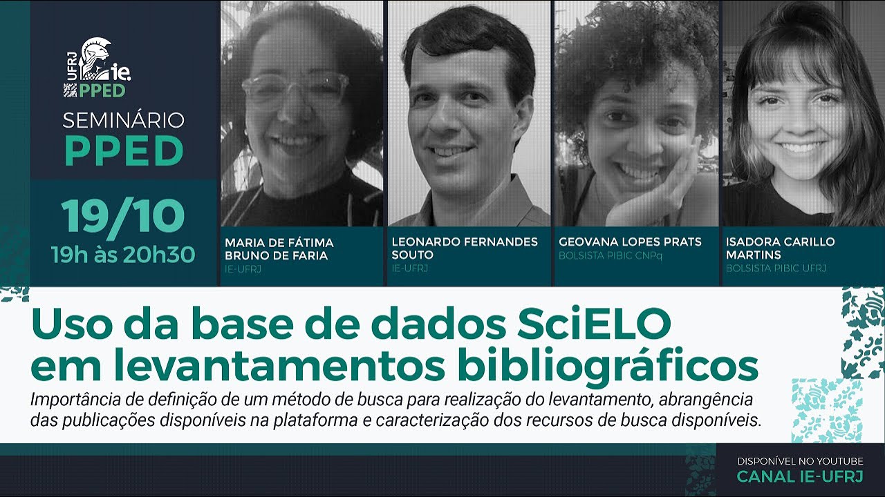 Uso da base de dados SciELO em levantamentos bibliogr&aacute;ficos