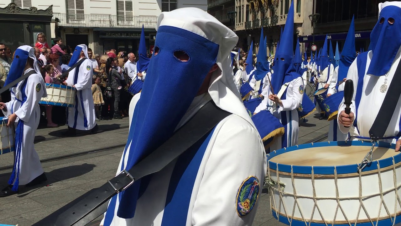 Cofradía de la Entrada de Jesús en Jerusalén. Semana Santa 2019 Zaragoza