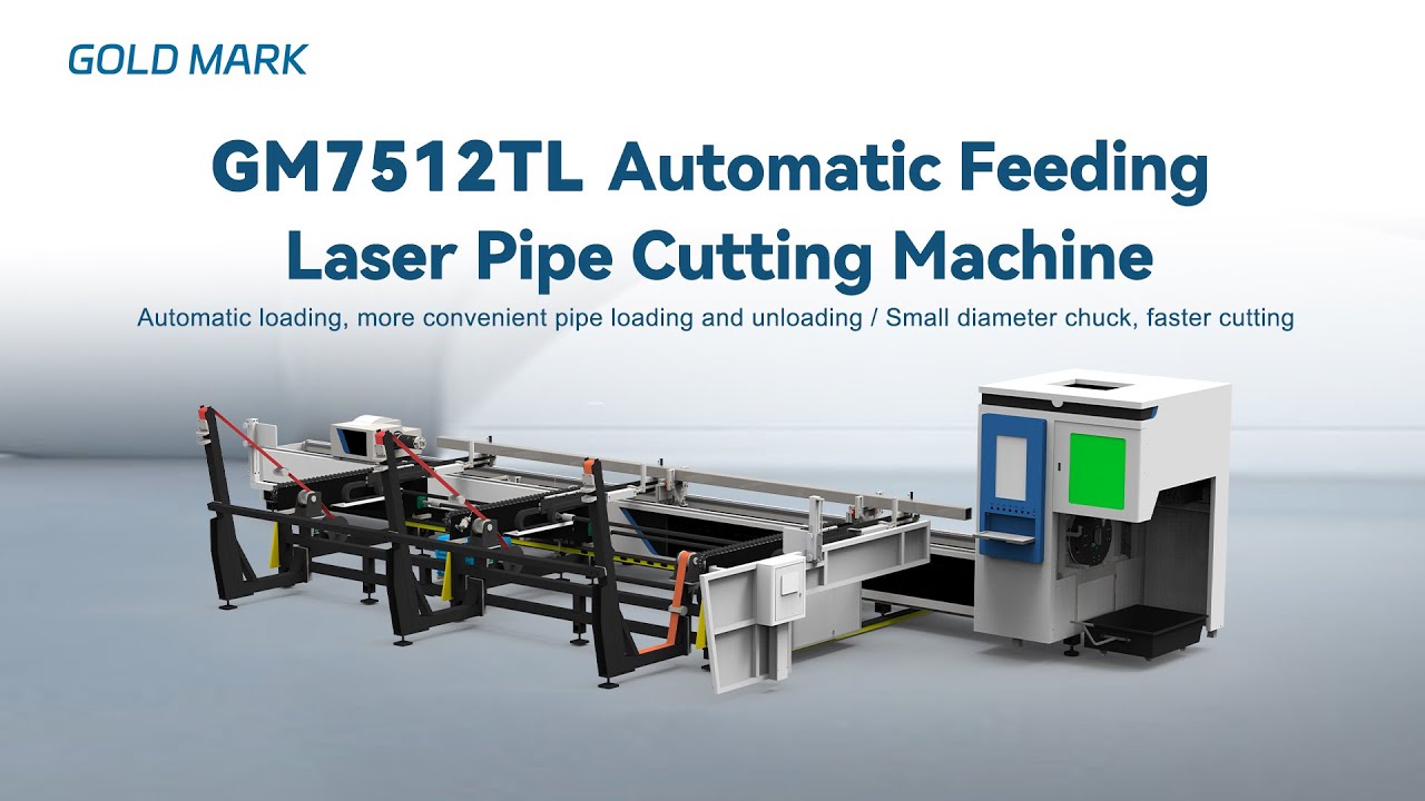 GM7512TL Automatic Feeding Laser Pipe Cutting Machine