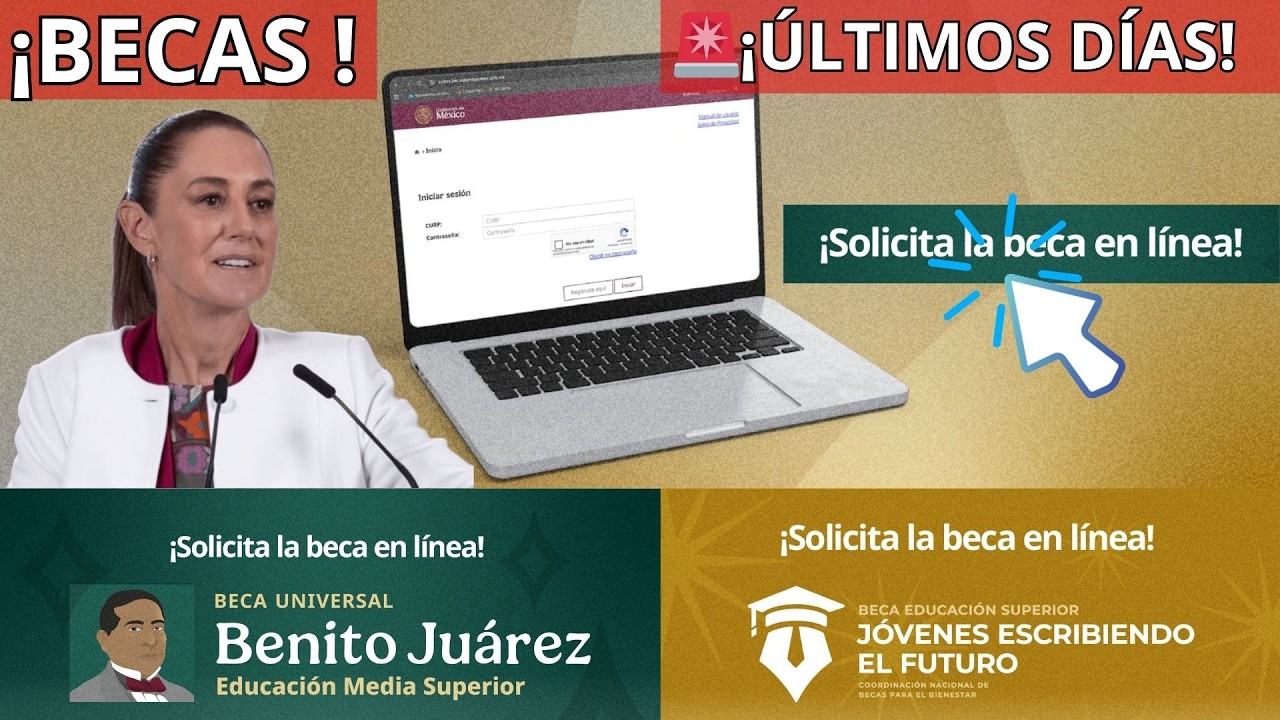 🚨 ÚLTIMOS DÍAS de Registro | Becas para Preparatoria y Universidad 2026 #becasbenitojuarez #enlinea