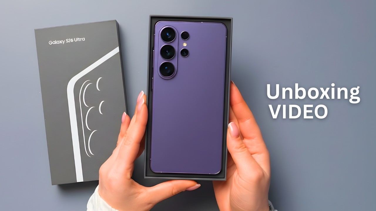 Samsung Galaxy S26 Ultra - Unboxing Video!(Cobalt Violet)