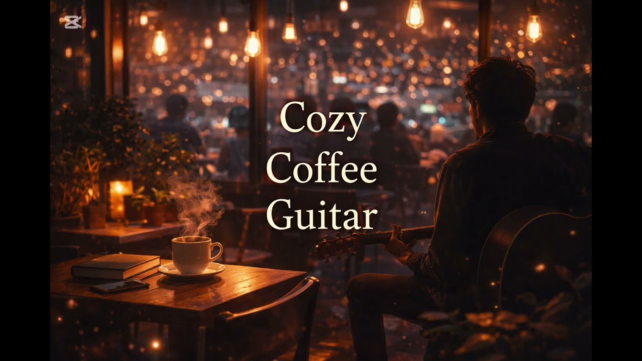 Cozy Coffee Guitar – Relaxing Cafe Vibes for Study & Chill (1 Hour)