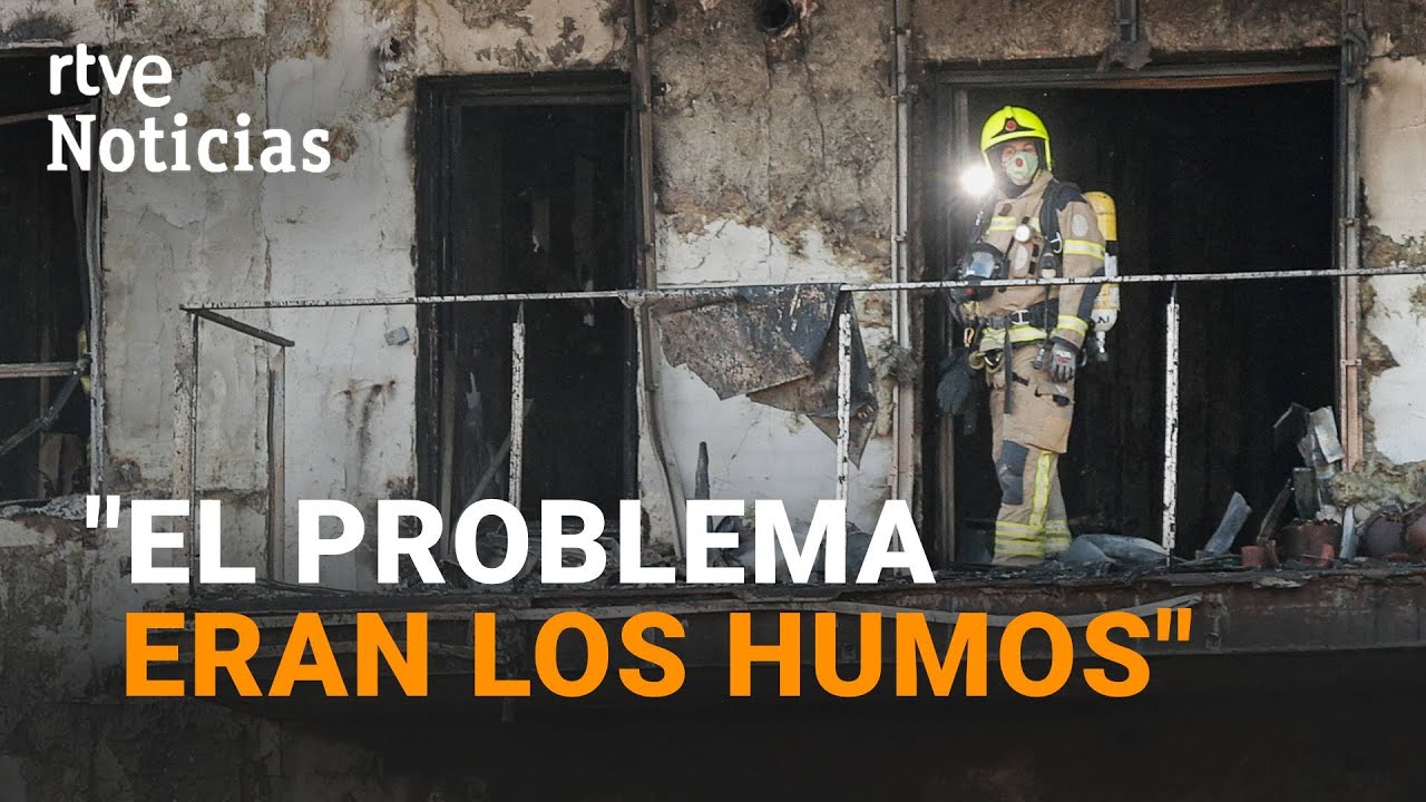 INCENDIO VALENCIA: RECUERDAN a las VÍCTIMAS, de las cuales ya se han IDENTIFICADO a TRES | RTVE